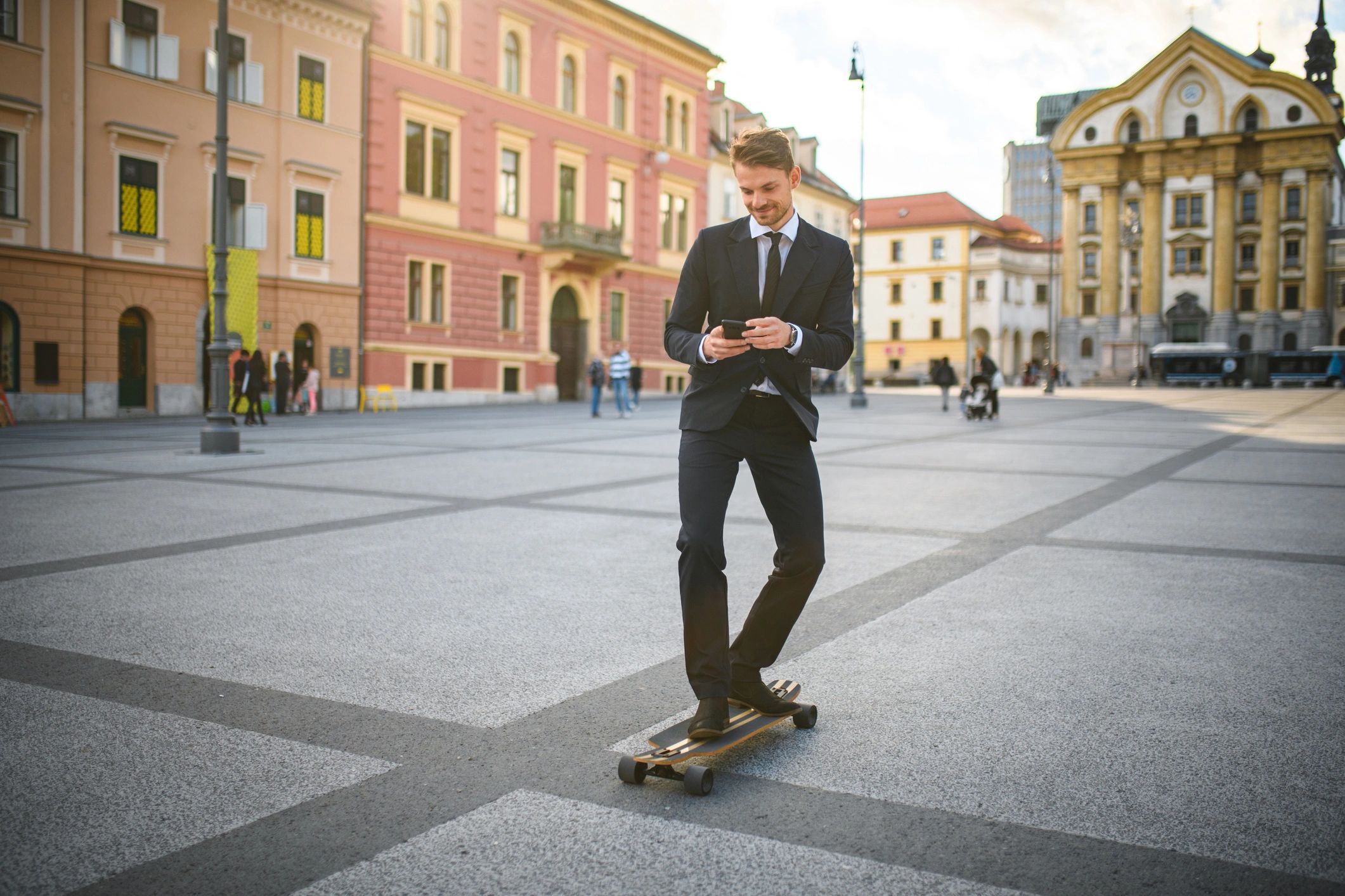 e-skateboard city commute technology