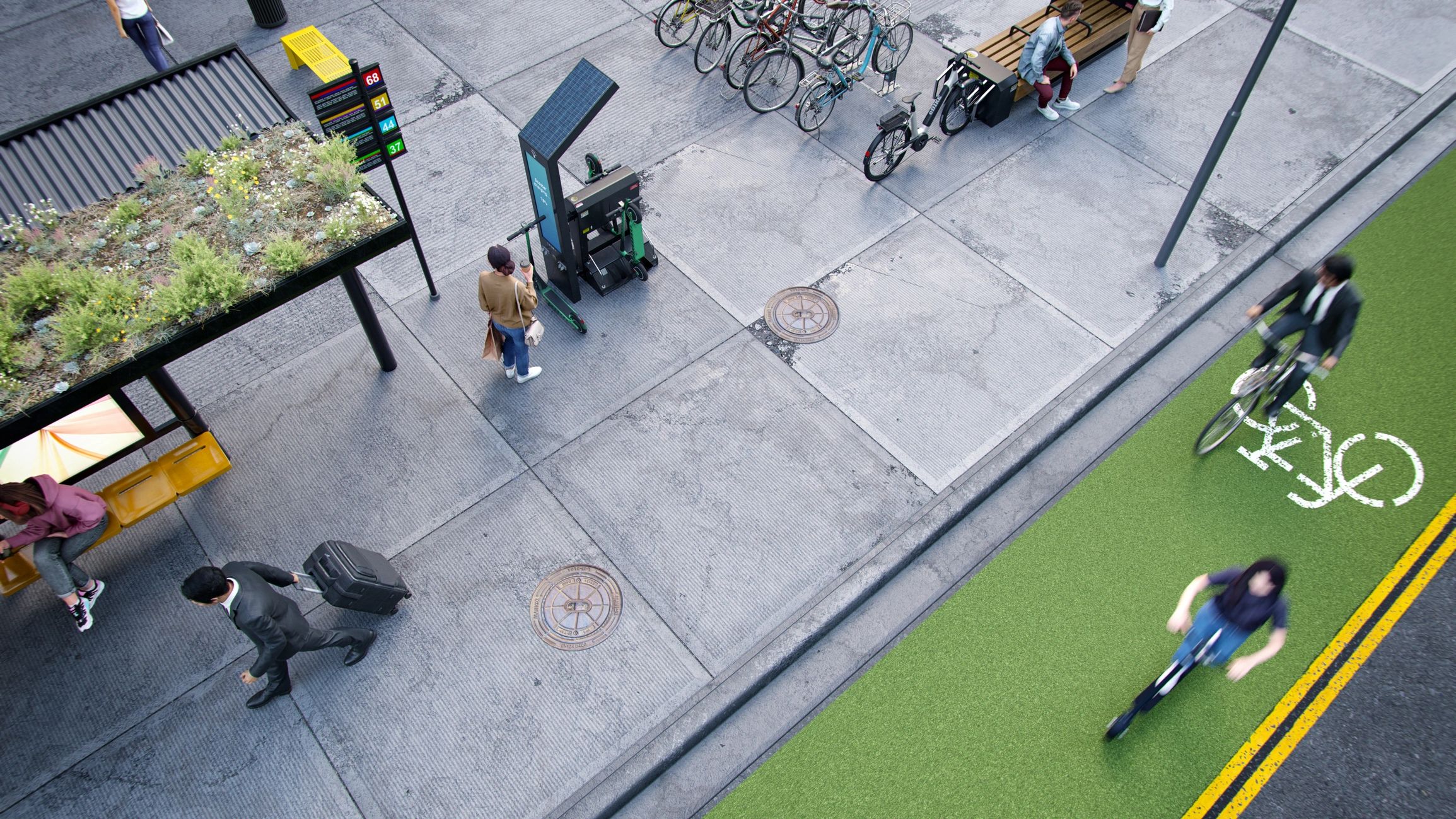 e-scooter smart city lifestyle